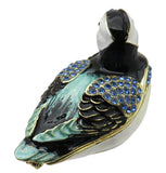 Puffin Jeweled Trinket Box with Austrian Crystals #3