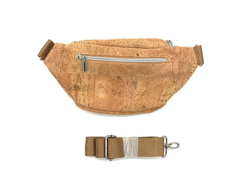 Cork Fanny Pack Light Brown