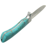 Southwestern Turquoise Inlay Fixed Blade Knife