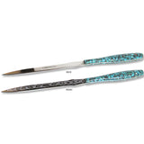 Southwestern Gemstone Inlay Letter Opener,#