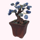 Gemstone Bonsai Tree, Lapis Lazuli,