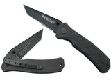Smith Wesson CKG Extreme Ops Folder, Black Handle