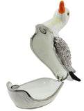 Seagull Jeweled Trinket Box with Austrian Crystals