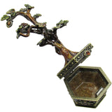 Bonsai Tree Jeweled Trinket Box Austrian Crystals,