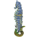 Seahorse Jeweled Trinket Box Austrian Crystals, Blue