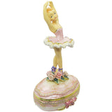 Ballerina Jeweled Trinket Box | Jewelry Box | CMG Gifts & Collectibles