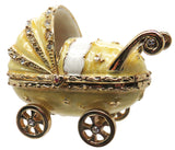 Stroller Jeweled Trinket Box | Trinket Box | CMG Gifts & Collectibles