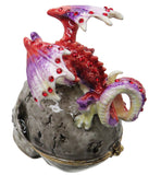 Dragon Skull Jeweled Trinket Box SWAROVSKI Crystals