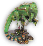 Iguana Jeweled Trinket Box with Austrian Crystals