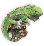 Iguana Jeweled Trinket Box with Austrian Crystals