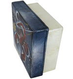 Capiz Shell Trinket Box, 3", Zodiac, Scorpio