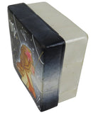 Capiz Shell Trinket Box, 3", Zodiac, Virgo