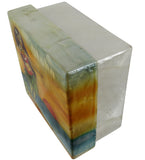 Capiz Shell Trinket Box, 3", Hula Dancer