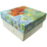 Capiz Shell Trinket Box, ", Clownfish