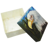 Capiz Shell Trinket Box, ", Eagle
