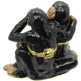 Wise Monkeys Crystals | Monkeys Trinket Box | CMG Gifts & Collectibles