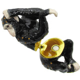 Monkey Jeweled Trinket Box Austrian Crystals