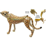 Cheetah Jeweled Trinket Box Austrian Crystals