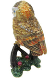 Owl Jeweled Trinket Box SWAROVSKI Crystals