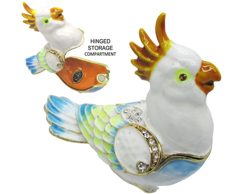 Baby Cockatoo Trinket Box | Trinket Box | CMG Gifts & Collectibles