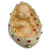 Baby in Egg Jeweled Trinket Box | CMG Gifts & Collectibles