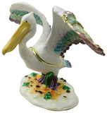 Pelican Jeweled Trinket Box with Austrian Crystals #4