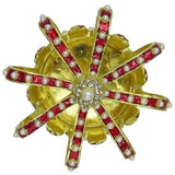 Crown Jeweled Trinket Box Austrian Crystals