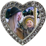 Jeweled Heart Picture Frame