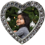 Jeweled Heart Picture Frame