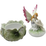 Fine Porcelain Trinket Box, Fairy Garden