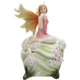 Fine Porcelain Trinket Box, Fairy Bluebell