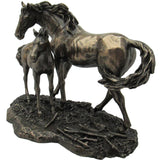 Bronze Sculpture, Mare Foal