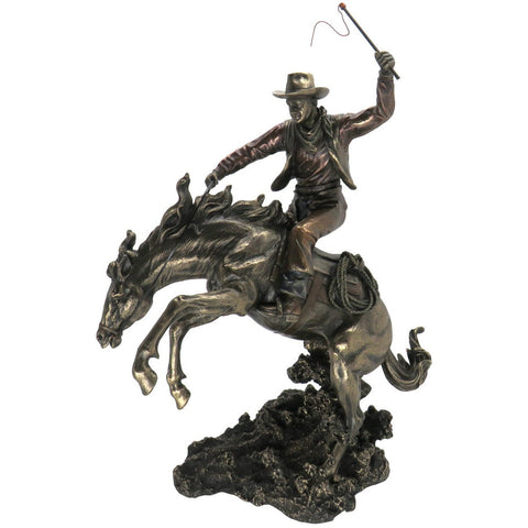 Bronze Sculpture, Rodeo Cowboy