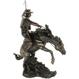 Bronze Sculpture, Rodeo Cowboy