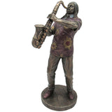 Jazz Band Bronze Sculpture, Saxaphonist