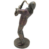 Jazz Band Bronze Sculpture, Saxaphonist
