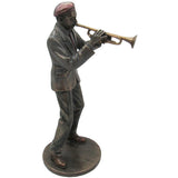 Jazz Band Bronze Sculpture, Trumpet Player