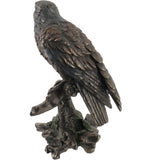 Cold Cast Bronze Sculpture, Kestrel Falcon
