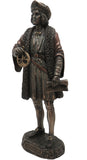 Cold Cast Bronze Sculpture, Christopher Columbus