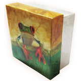 Capiz Shell Trinket Box, ", Tree Frog