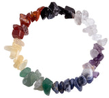 Natural Gemstone Chakra Bracelet, Set