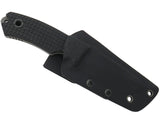 Tanto Full Tang Field Knife G10 Handles, Fitted Kydex Sheath