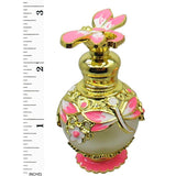 Dragonfly Floral Perfume Bottle, ml, Pink