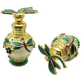 Dragonfly Floral Perfume Bottle, ml, Green