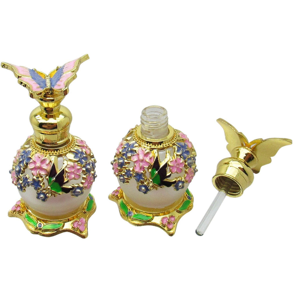 Butterfly Floral Perfume Bottle, ml, Pink