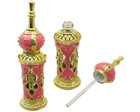 Moroccan Minaret Perfume Bottle, ml, Pink
