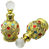 Decorated Perfume Bottle, ml, Gold