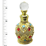 Decorated Perfume Bottle, ml, Gold