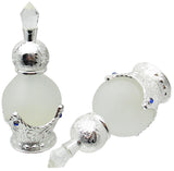 Decorated Perfume Bottle, ml, Silver