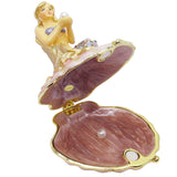 RUCINNI Mermaid Jeweled Trinket Box